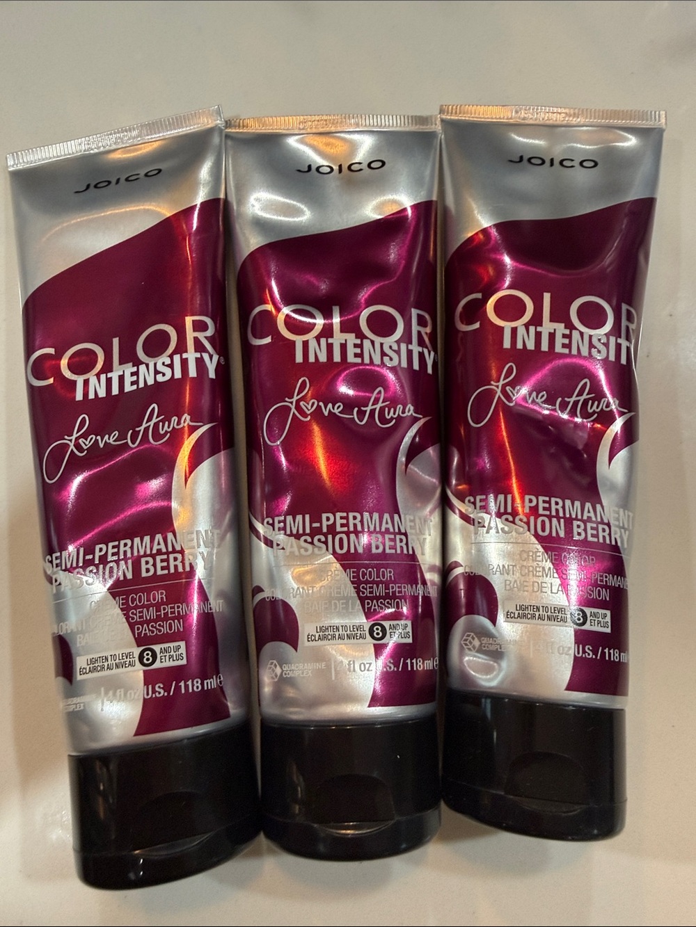 3 Joico Color Intensity Semi-Permanent — Passion Berry Pink